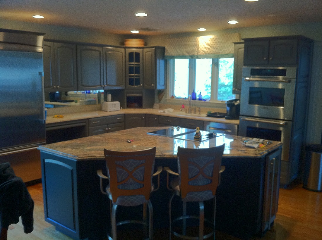 Kitchen Cabinet Refinishing In Bridgewater Massachusetts