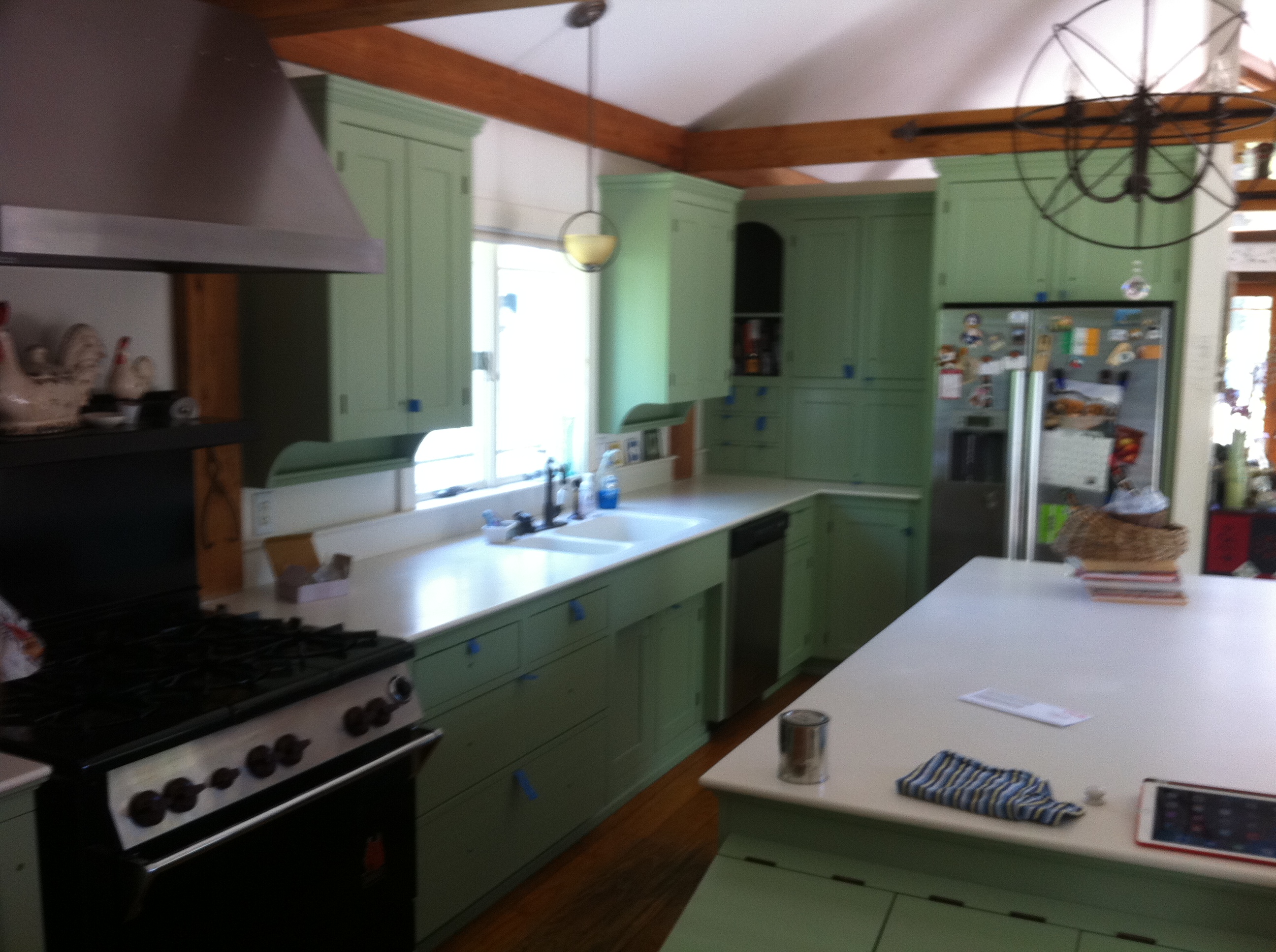 Westwood Ma Kitchen Cabinet Paint Refinishing Frankenstein