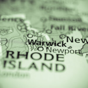 Warwick, RI on Map
