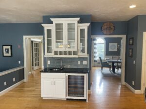 New kitchen cabinet and floors